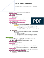 1.2 General Partnership Vs Limited Partnership