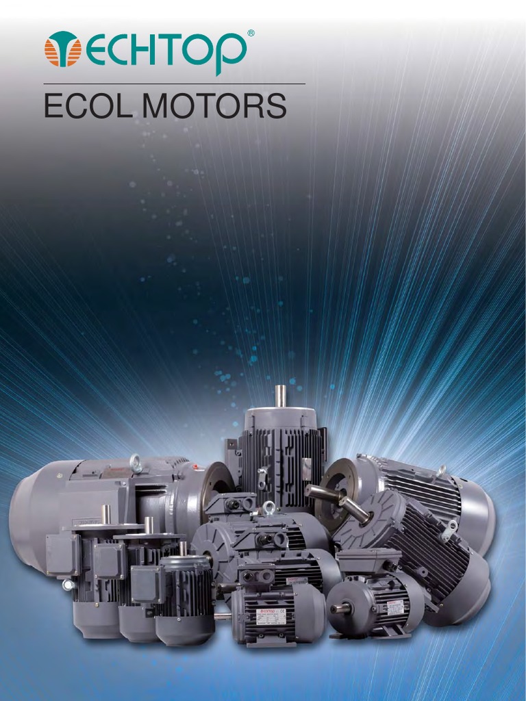 06c TECHTOP ECOL Motor IOM PDF Electrical Engineering Machines