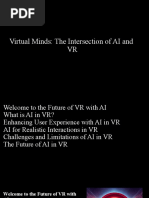 Virtual Reality AI