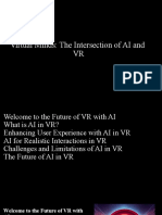 Virtual Reality AI