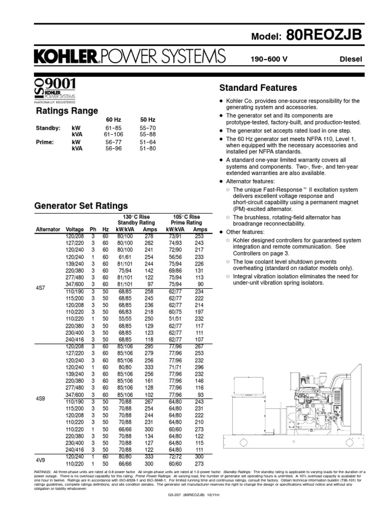 63530b32af2a5a8cd858fc94 Kohler 80REOZJB Generator PDF Electric