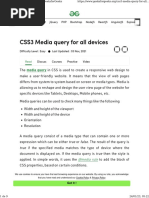 CSS3 Media Query For All Devices