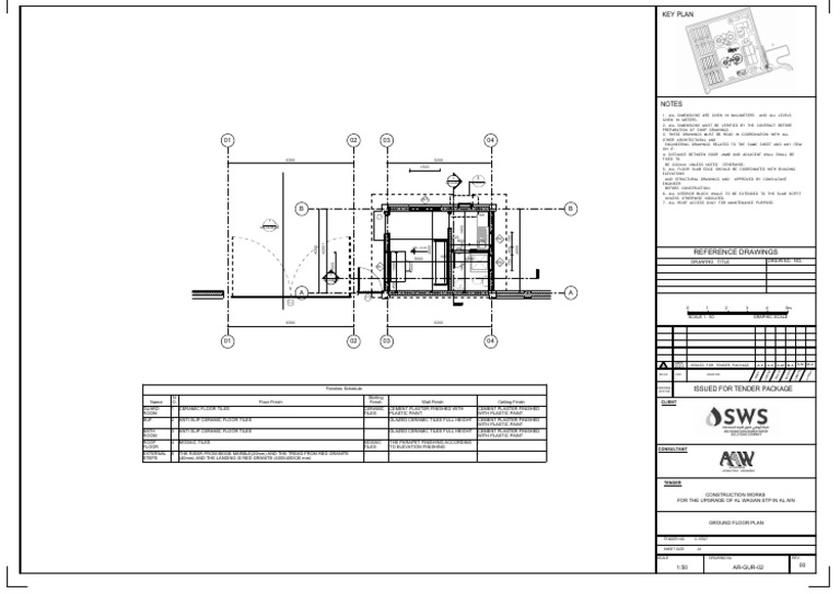 Ground Floor Tile Layout Plan | PDF | Tile | Architectural Design