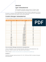 Bilangan Heksadesimal