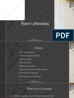 Space Planning Notes