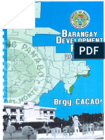 Barangay Development Plan of Barangay Cacao, Panabo City
