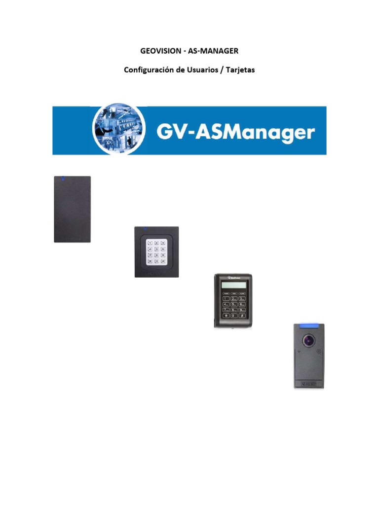 NT - ASMANAGER-Configuración de Usuarios-Tarjetas | PDF | Ventana ...
