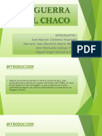 Presentación de La Guerra Del Chaco PDF