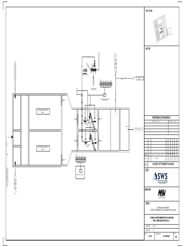 P&ID for New Inlet Works Upgrade | PDF | Chemical Engineering ...