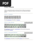 Frieze Patterns