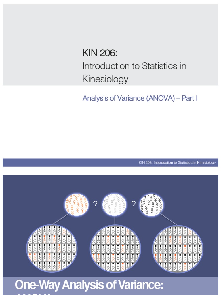 Introduction To ANOVA - Student Notes | PDF | Analysis Of Variance ...