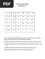 Data Entry Operations