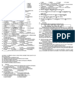 Miniitest High Levels Unit 1 - Diagnostics