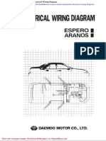 Daewoo Espero Aranos Automotive Electrical Wiring Diagram