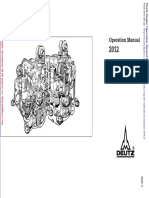 Deutz Engine Operation Manual 2012