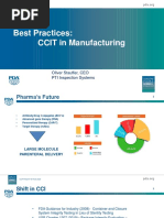 Best Practice CCIT in Manufacturing