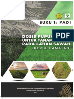 Dosis Pupuk Padi Sawah Dari Balittanah Per Provinsi Per Kecamatan