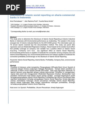 Islamic Accounting Journal