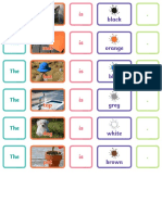 T e 119 Sentence Builder Cards - Ver - 1