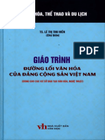 Giáo Trình Đường Lối Văn Hóa Của Đảng Cộng Sản Việt Nam