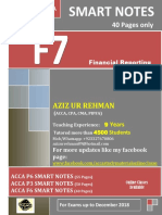F7 SMART Notes ACCA