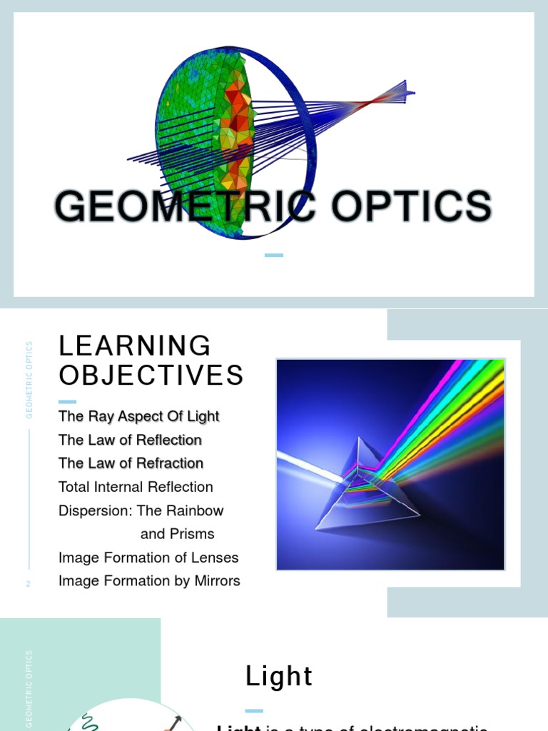 Geometric Optics | PDF | Reflection (Physics) | Optics