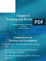 Training and Development: Managing Hospitality Human Resources 4 Edition (357TXT or 357CIN)