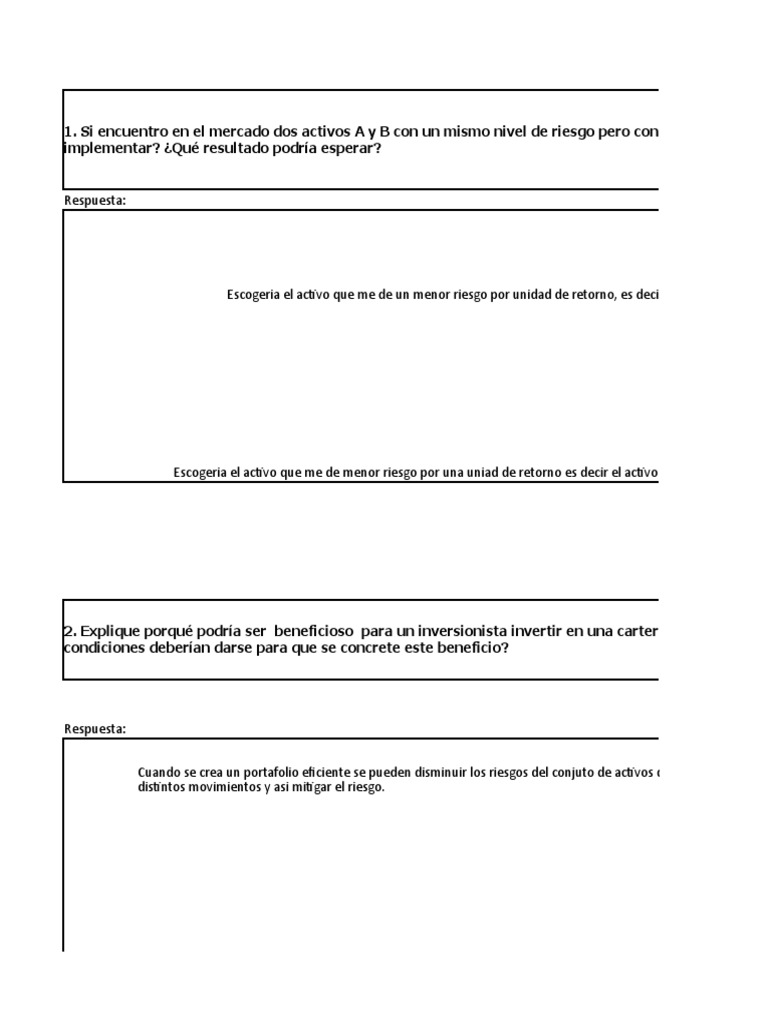 Solemne 1 A Margarita Cifuentes | PDF | Portafolio (Finanzas ...