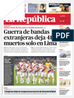 Portada Diarios Peruanos 19.06.2023