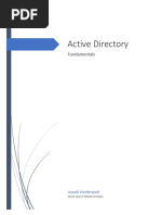 Video Notes Active Directory