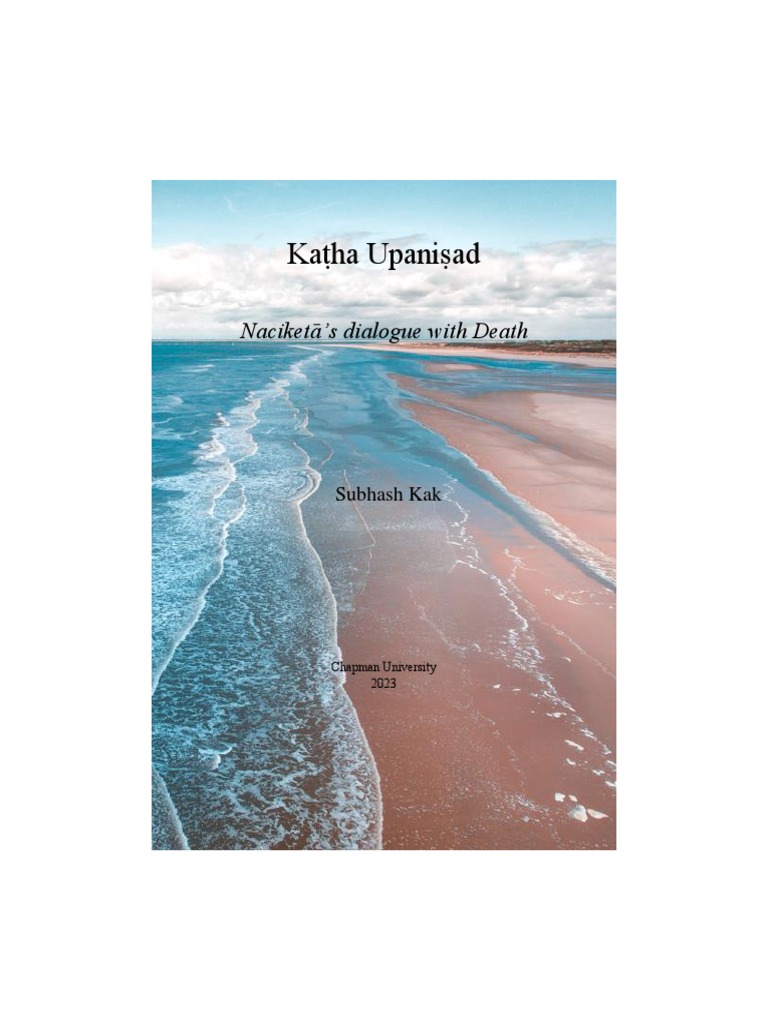Katha Upanishad PDF Ātman (Hinduism) Hindu Philosophy