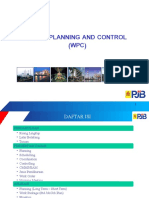 Work Planning and Control (WPC)