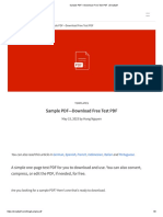 Sample PDF-Download Free Test PDF - Smallpdf