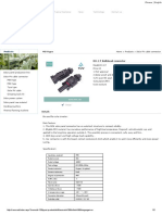 Solar Connector, Solar Mount in Connector, Junction connector-REOO TECHNOLOGY CO.,LTD. Solar Panel Productionline, PV Connectors