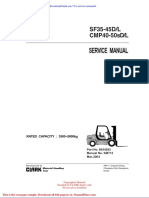 Clark SM 712 Service Manual