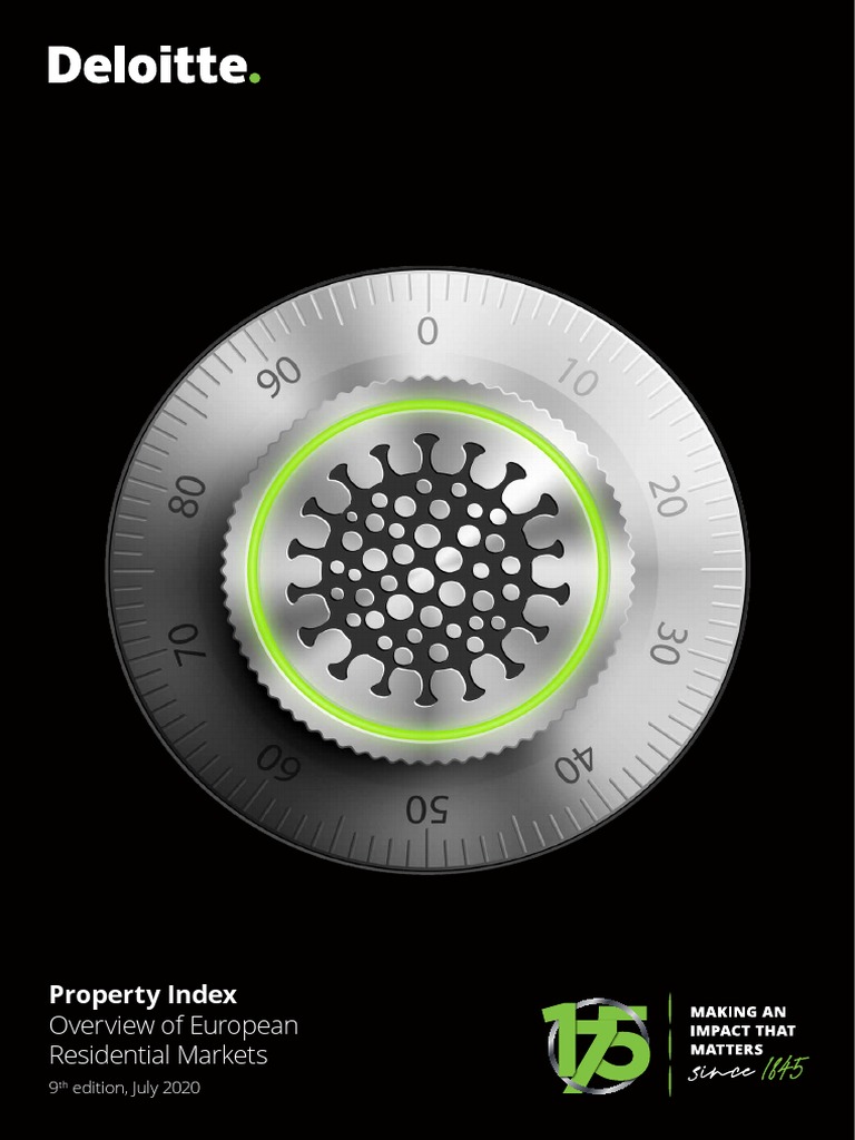 Deloitte Property Index 2020 Download Free PDF Recession European Debt Crisis