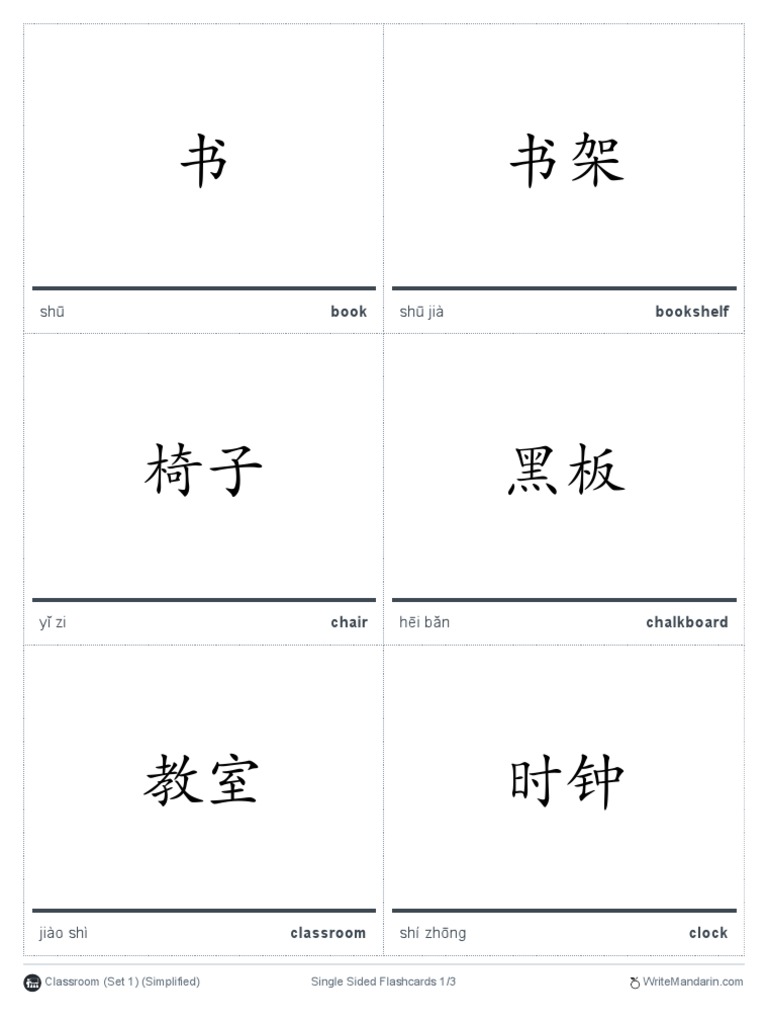 04 Single Sided Flashcards PDF