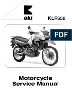 Kawasaki KLR650 Motorcycle Service Manua 230305 222837