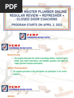 Qualification, Requirements and Coverage of Exams For CE, RMP, RME, EnP ...