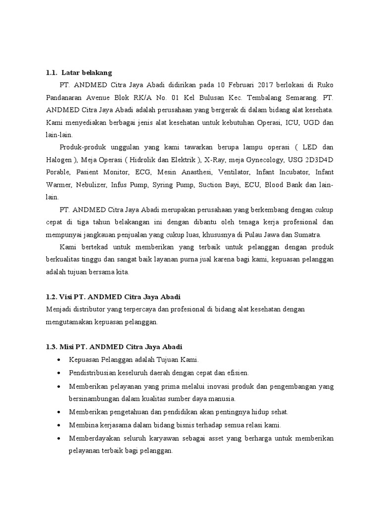 Contoh Proposal | PDF
