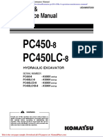 Komatsu Pc450 450lc 8 Operation Maintenance Manual