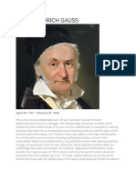 Carl Friedrich Gauss