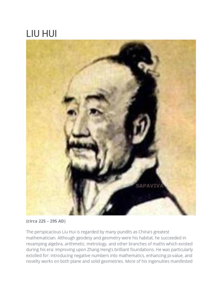 LIU HUI | PDF