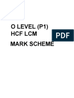 Mark Scheme