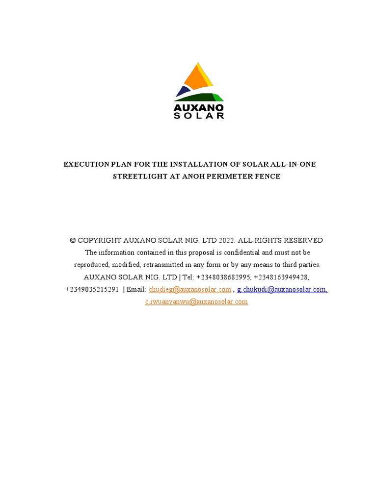Project execution document pdf personal protective equipment