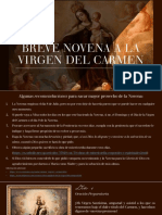 Breve Novena A La Virgen Del Carmen