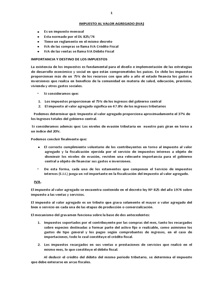 Impuesto Al Valor Agregado | PDF | Propiedad | Impuestos