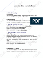 10 The Expansion of The Maratha Power STD 7th Sub - History