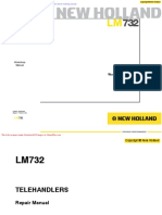 Newholland Telehandlers Lm732 Workshop Manual