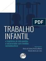 TRABALHO INFANTIL E TRAJETÓRIAS DE VIDA PUNIDAS COM MSE - EBOOK PROIBIDO